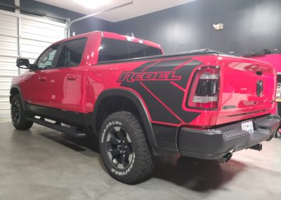 dodge-red-truck-rear